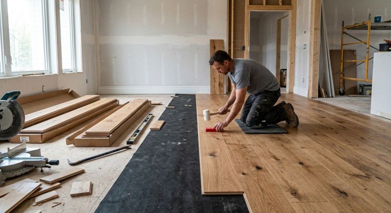 Plank Floor Installation