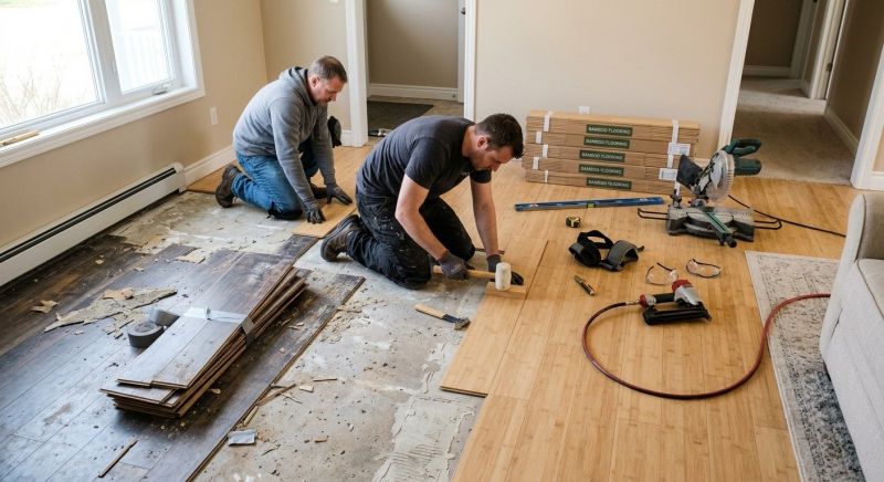 Bamboo Flooring Installation in Ormond Beach, FL