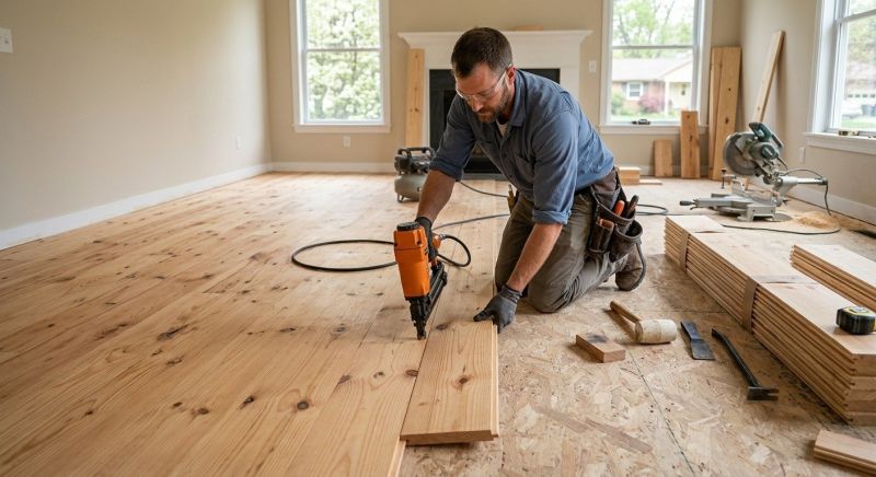 Hardwood Floor Installation in Bunnell, FL