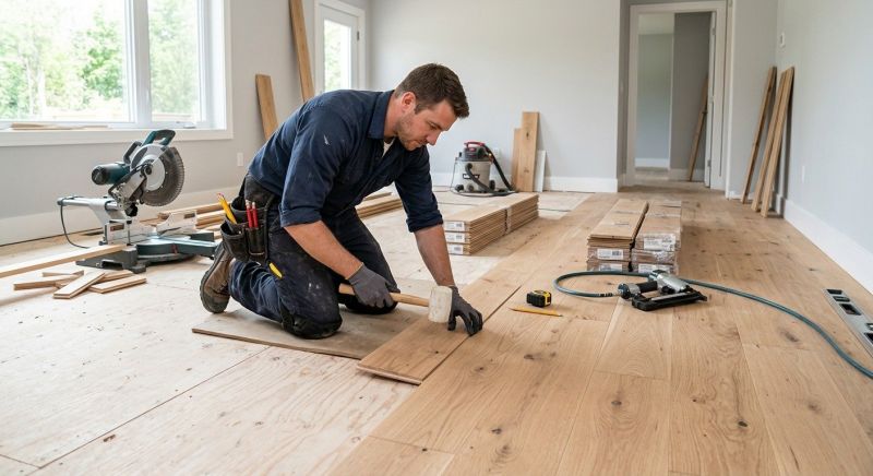 Hardwood Floor Installation in Ormond Beach, FL