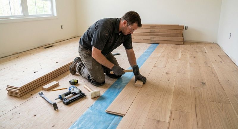 Hardwood Floor Installation in Volusia County, FL