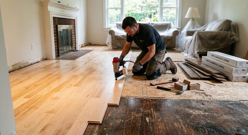 Maple Flooring Installation in De Leon Springs, FL