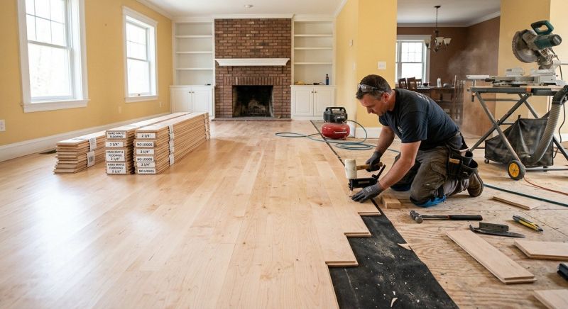 Maple Flooring Installation in Flagler County, FL