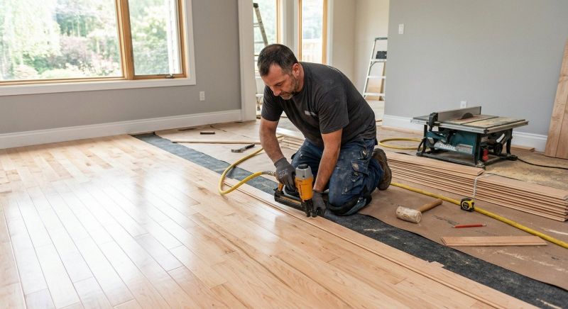 Maple Flooring Installation in Ormond Beach, FL