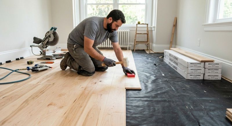 Maple Flooring Installation in Port Orange, FL