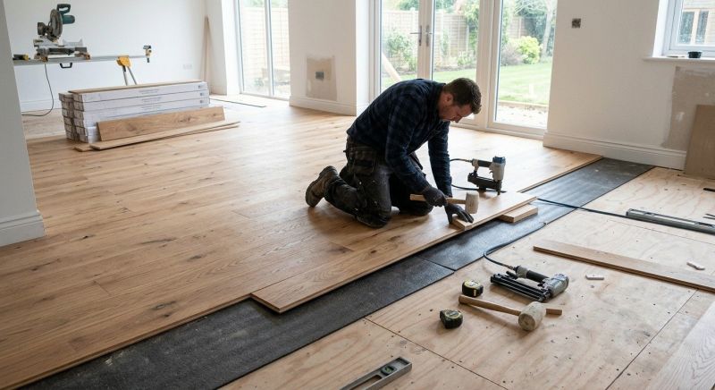 Oak Floor Installation in Bunnell, FL