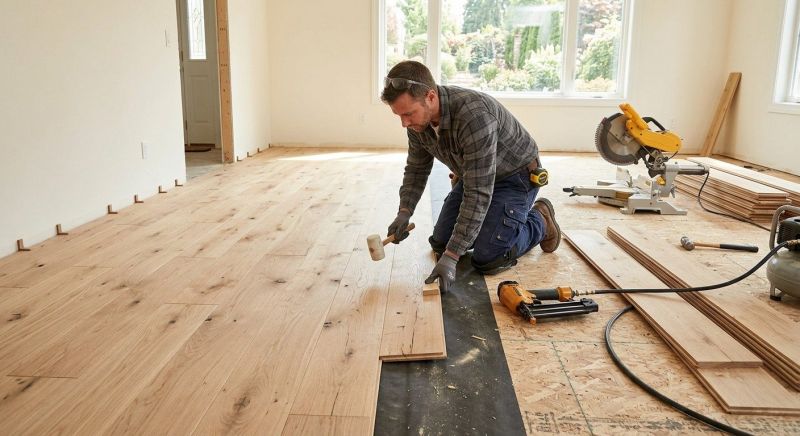 Oak Floor Installation in Daytona Beach, FL