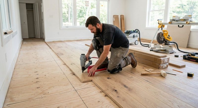 Oak Floor Installation in Daytona Beach, FL