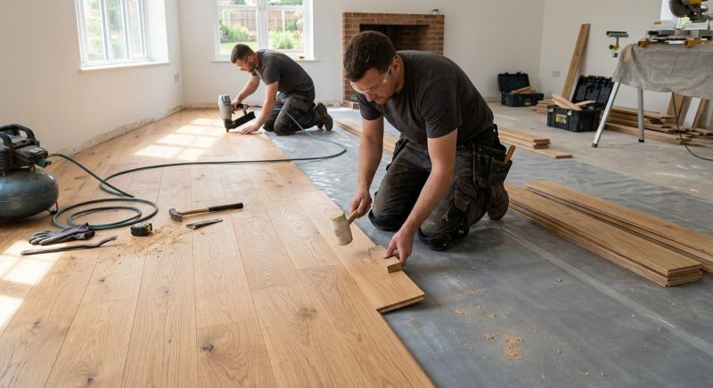 Oak Floor Installation in De Leon Springs, FL