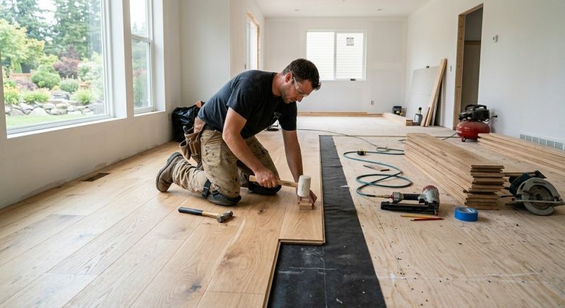Oak Floor Installation in Flagler County, FL
