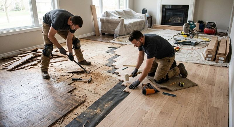 Oak Floor Replacement in Ormond Beach, FL