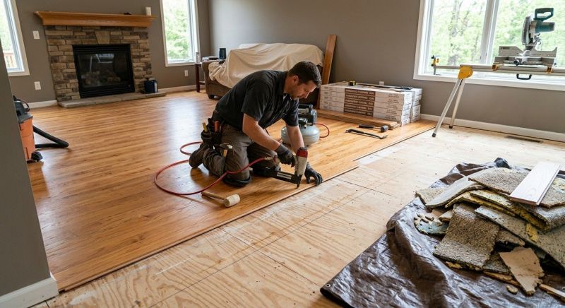Wood Floor Replacement in Bunnell, FL