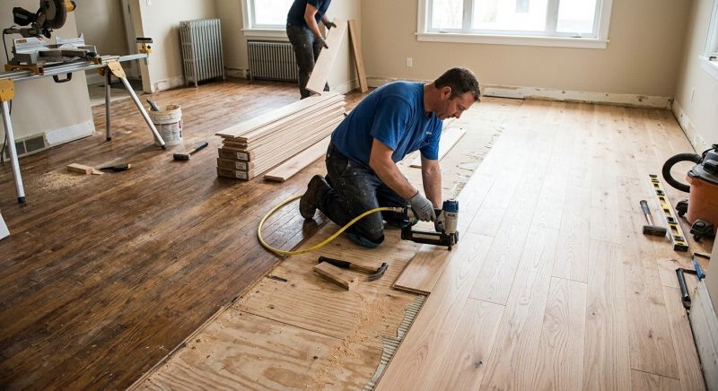Wood Floor Replacement in Deland, FL