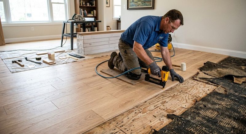 Wood Floor Replacement in New Smyrna Beach, FL